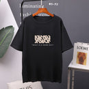 Hirsionsan Leopard Printed T Shirt Women 100% Cotton Oversized Gothic Graphic Female Soft Tops Harajuku Loose Cusual Tees Ladies