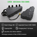 Batería LG Tesla EBike 21700 18650 paquete de batería triangular 36V 48V 52V 20Ah 24Ah 28.8Ah para Motor de 750W 500W 1000W 2000W