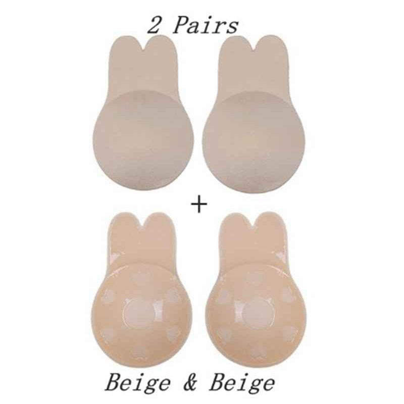 Bra Backless Strapless Invisible Bras for Women Adhesive Wireless Bralette Breast Sticky Silicone Bra Sexy Women Nipple Cover