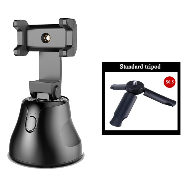 Portable All-in-one Auto Smart Shooting Selfie Stick ,  360 Rotation Auto Face Tracking Object Tracking vlog Camera Phone Holder