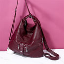 High Quality Leather Backpack Women Travel Bagpack Female Large Capacity School Backpack Shoulder Bags for Women 2022 Sac A Dos