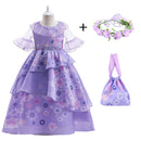 2-12Y Baby girl dress flower dress girl tutu princess dress cosplay costume halloween dress christmas show birthday party dress