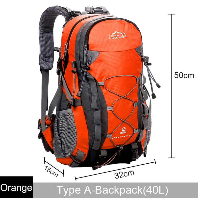 1 Uds bolsa de deporte al aire libre LOCAL LION 40L mochilas bolsa de viaje hombres mochila impermeable mochila