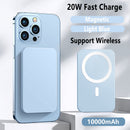 Magnetic Wireless 10000mAh 15W Fast Charging Portable Power Bank For iphone 13 12 pro max 12mini External Auxiliary Battery Pack