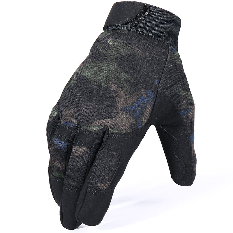 Outdoor Tactical Gloves Military Training Army Sport Climbing Shooting Hunting Riding Cycling Full Finger Anti-Skid Mittens