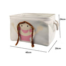 Baby Laundry Basket Cute Dinosaur  Foldable Toy Storage Bucket Picnic Dirty Clothes Basket Box Canvas Organizer Cartoon Animal