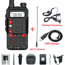 BaoFeng Walkie Talkie UV 10R V2 Two Way CB Radio Transmitter Long Range UV-10R 128CH VHF UHF 136-174Mhz 400-520Mhz Dual Band