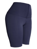 CHRLEISURE Hohe Taille Kurze Leggings Frauen Solide Fitnesshose Lässige Leggings Sport Dünne Leggins