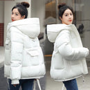 Frauen Winter Daunen Gefütterte Jacke Frauen Mit Kapuze Parkas Mantel 2022 Winter Neue Dicke Warme Baumwolle Mantel Winterjacke Weibliche Outwear