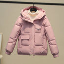 Frauen Winter Daunen Gefütterte Jacke Frauen Mit Kapuze Parkas Mantel 2022 Winter Neue Dicke Warme Baumwolle Mantel Winterjacke Weibliche Outwear