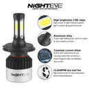 NIGHTEYE Super Bright Car Headlights H7 LED H4 led H8/H9/H11 HB3/9005 HB4/9006 Auto Bulb 72W 9000LM Automobiles Headlamp 6500K