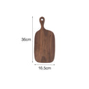 Chopping Boards Solid Wood Cutting Board Black Walnut Pizza Board Whole Wood Steak Bread Board Cutting Vegetables Fruit