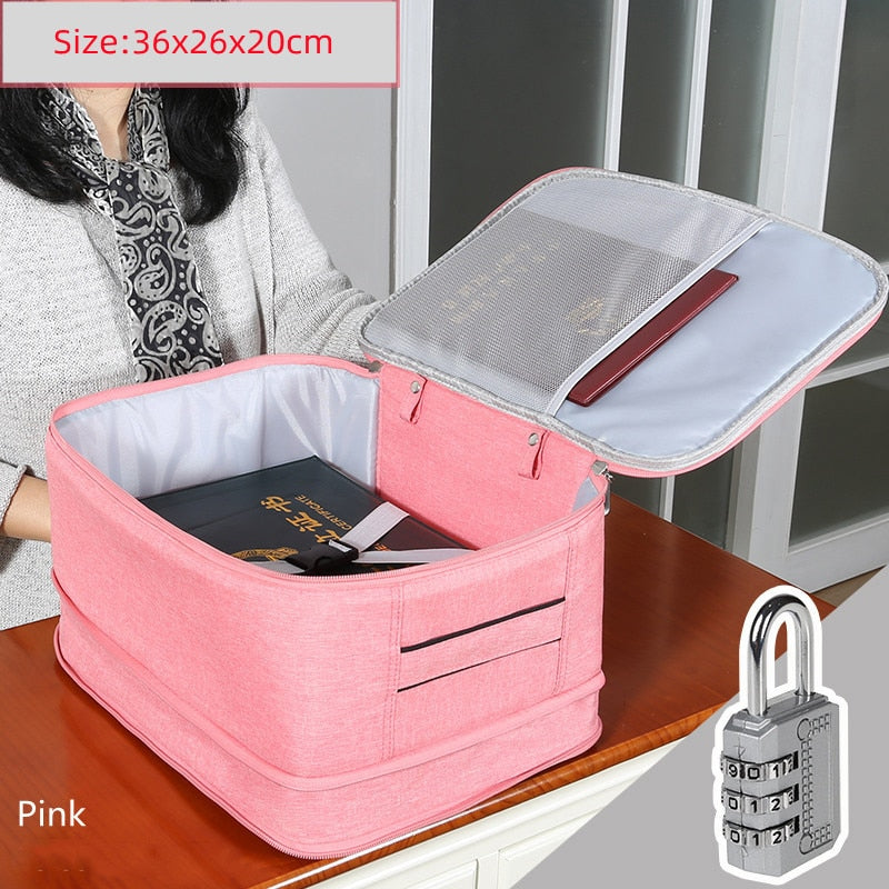 Document Storage Bag Organizer Boxes Bins Baskets Drawer Container Home Storage Organization Accessories Supplies