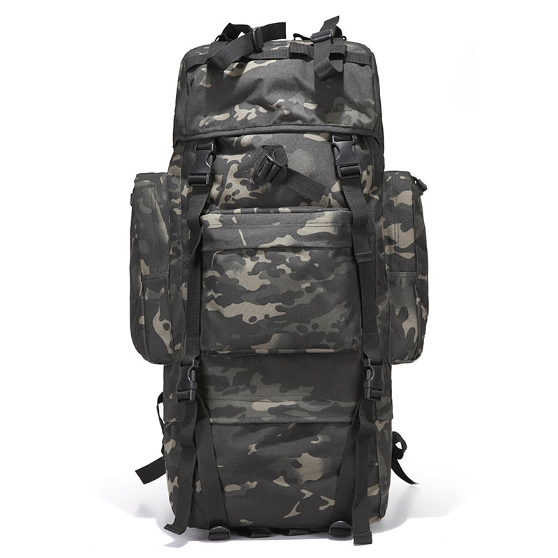 70L Large Capacity Men Backpack Military Backpack High Quality Waterproof Thickened Oxford Backpacks Men&