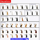 Couple and Dogs Man Women Personalized Mug Custom Made Stoneware Coffee Mugs Cups Gift for Family DIY 11/15Oz R2060