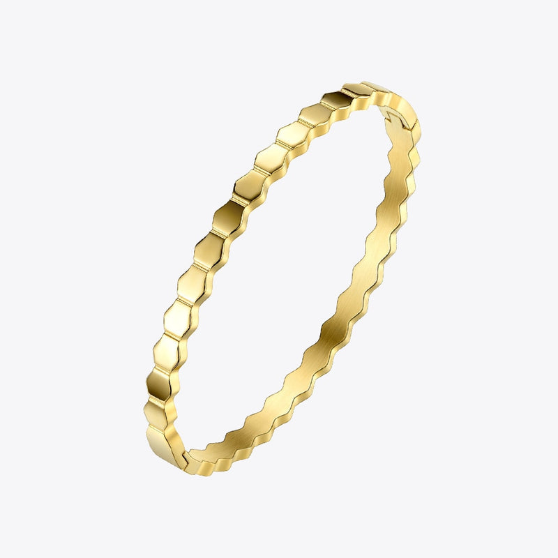 Enfashion Multilayer Cuff Bracelet Party Crystal Bangles Gold Color Stack Bracelets For Women Fashion Jewelry Wholesale 182004