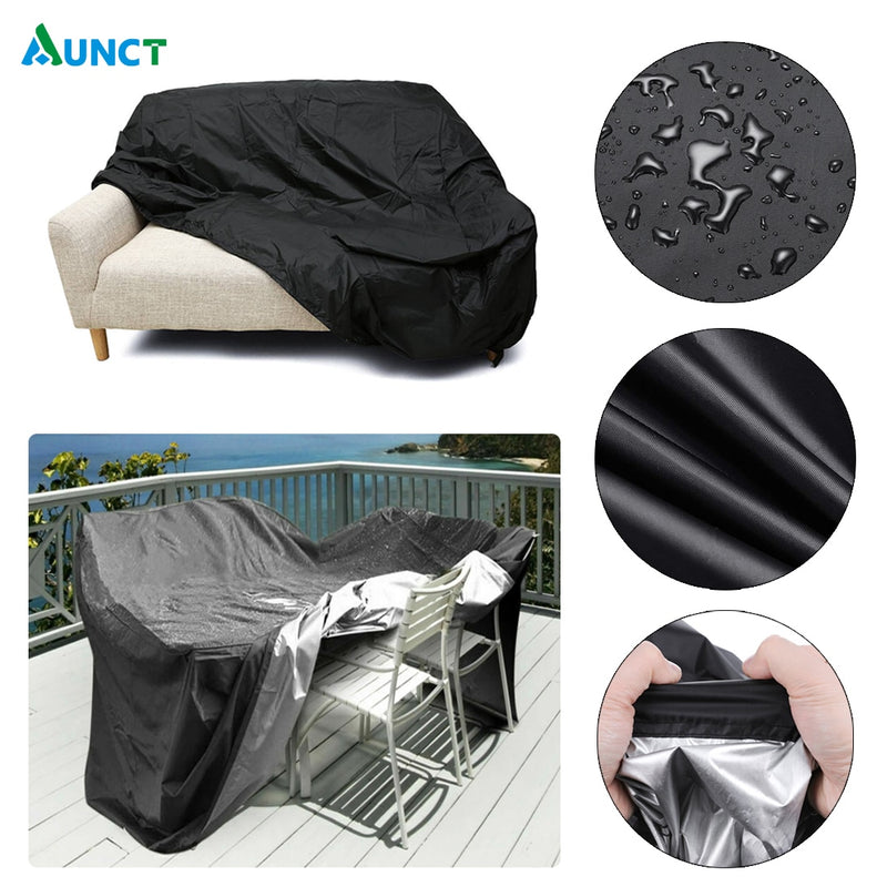 Garden Waterproof Outdoor Patio Furniture Set Covers Rain Snow All-Purpose Chair Covers for Sofa Table Chair Dust Proof Cover