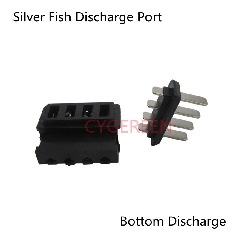 24V 36V 48V Electric E Bike Battery Box Case Cover Empty Silver Fish Ebike Aluminum Housing Accessories Bottom / Top Discharge