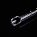 TXQSABER actualización Smooth Swing Heavy Dueling sable de luz empuñadura de Metal 12 cambios de Color 10 juegos Soundfonts FOC Lock-up espada láser