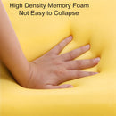 Cojín de soporte Lumbar de espuma viscoelástica para espalda, almohada ortopédica para la cintura, cojín para silla de oficina para el coxis, almohadilla de masaje para aliviar el dolor del asiento del coche