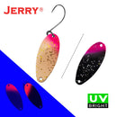 Jerry Serpent Micro Fishing Spoons Brass Wobbler Lake Area Trout Chub Perch Metal Lures Baubles