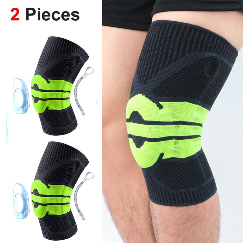 Professional Compression Knee Brace Support Protector For Arthritis Relief, Joint Pain, ACL, MCL, Meniscus Tear, Post Surgery