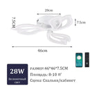 LED Chandelier For Living Room Ceiling Chandelier Bedroom Home Modern Ceiling Light LED Lighting Remote Control Lights for Room