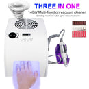 LED Nail Lamp Nail lamp 140W Full-featured Manicure Machine With 35000Rpm Nail Drill Machine And 40W Vacuum Dust Collector