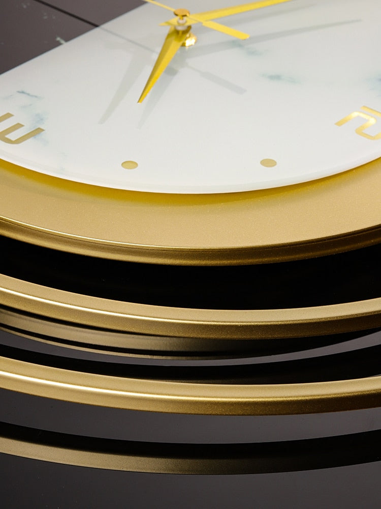 Modern Light Luxury Wall Clock Home Living Room Fashion Decoration Clock Simple Creative Art Clocks Wall Home Decor Reloj Pared