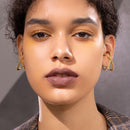 ENFASHION Punk Spike X Shape Ear Cuff Clip On Earrings For Women Gold Color Geometric Earings Without Piercing Jewelry E191146