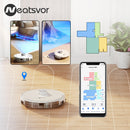 2021 NEATSVOR S600 Robot Vacuum Cleaner Laser Navigation 6000PA Dust Bag Automatic Dust Collection System Smart Home