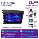 Vtopek 9" 4G Carplay DSP 2din Android 11.0 Car Radio Multimidia Video Player Navigation GPS For HONDA CIVIC 2012-2015 Head Unit