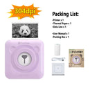 Peripage A6 304dpi Mini Pocket Printer Bluetooth Thermal Photo PrinterRed Brown Yellow for Mobile Phone Android IOS Gift