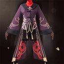 Genshin Impact Hutao Cosplay Uniform Perücke Cosplay Anime Spiel Hu Tao im chinesischen Stil Halloween-Kostüme für Frauen