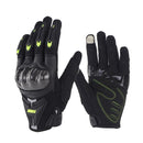 Guantes de motocicleta SOMAN, guantes de cuero de fibra de carbono para montar en Moto, guantes de protección para motocicleta para hombre, guantes de Motocross, Moto Luvas MG19