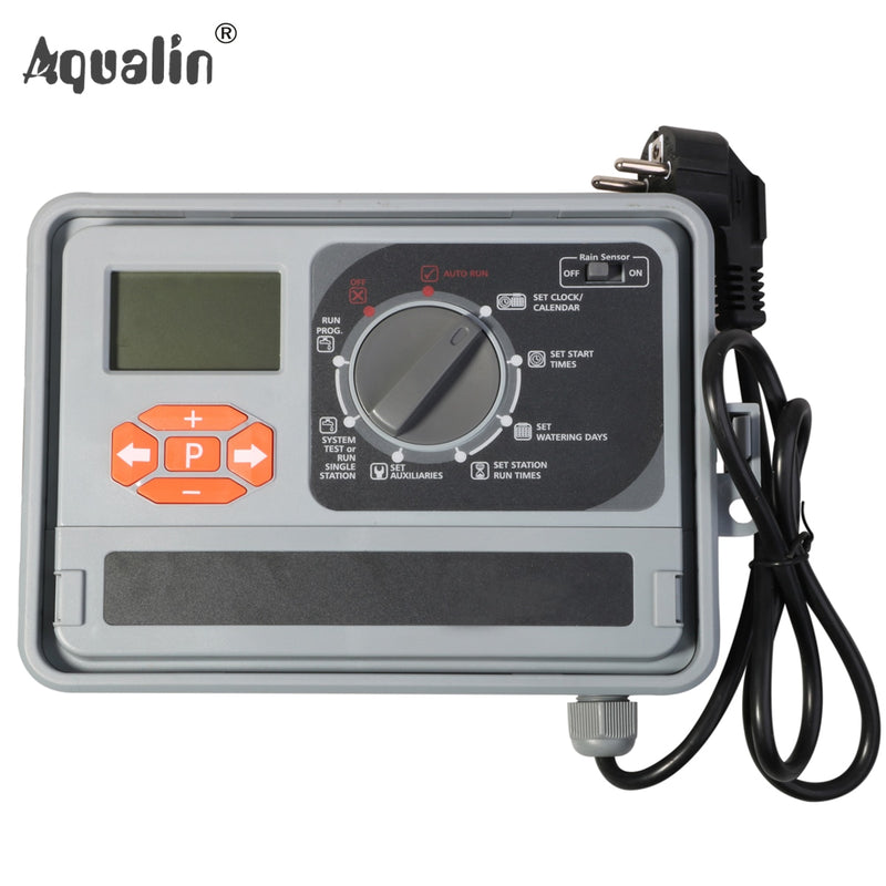 11 Station Garden Automatic Irrigation Controller Water Timer Watering System with EU standard Internal Transformer