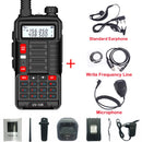 BaoFeng Walkie Talkie UV 10R V2 Two Way CB Radio Transmitter Long Range UV-10R 128CH VHF UHF 136-174Mhz 400-520Mhz Dual Band