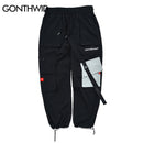 GONTHWID 2022 Taschen Cargo Haremshose Herren Casual Jogger Baggy Taktische Hose Harajuku Streetwear Hip Hop Fashion Swag