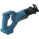 Lithium Akku Säbelsäge 18V Akku Säbelsäge mit 4 Stück Sägeblättern kompatibel BL1830 BL1830 BL1850 BL1860