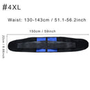 Tcare Lumbar Back Brace Support Belt - Banda de masaje para aliviar el dolor de espalda baja para hernia de disco, ciática y escoliosis para unisex