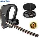 New Bee M50 Bluetooth 5.2 Headset Wireless Earphones Headphone with Dual Mic Earbuds Earpiece CVC8.0 Noise Cancelling Hands-free