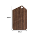 Chopping Boards Solid Wood Cutting Board Black Walnut Pizza Board Whole Wood Steak Bread Board Cutting Vegetables Fruit