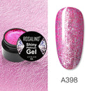 ROSALIND Gel Nail Polish Set Shiny Platinum Nails Art For Manicure Nail Gel Lak UV Colors Top Base Coat Primer Hybrid Varnishes