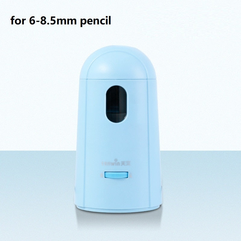 Tenwin Automatic Electric Pencil Sharpener For Colored Pencils Sharpen Mechanical Office School Supplies Stationery Free Ship