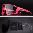 Gafas de sol de Ciclismo hombre Ciclismo de carretera reemplazo fotocromático 1 lentes mujer bicicleta montaña gafas de sol gafas Oculos Ciclismo
