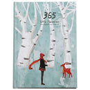 JIANWU Cute Cartoon The 365 Day Plan Book Color Inner Page Planner Hardcover Notebook Gift Book Scrapbooking School Supplies