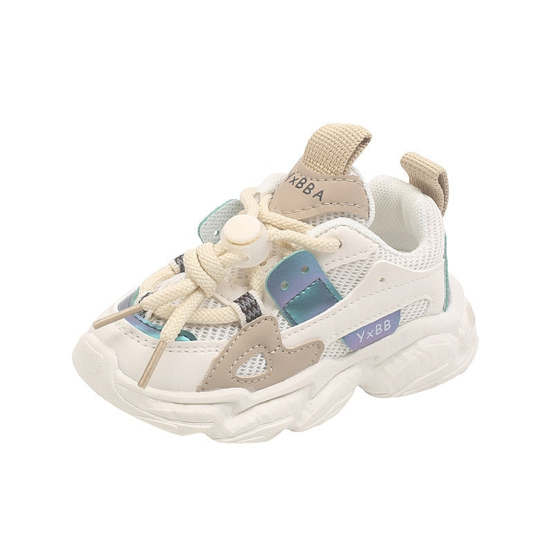 Zapatillas de deporte para niños de 1 a 6 años, zapatos transpirables cómodos de 3 colores para niñas, zapatos deportivos para correr para bebés, zapatos de moda para niños pequeños