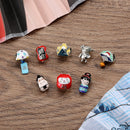 2021 Japanischer Stil Kultur Warme Wünsche Charms Metallperlen für Frauen 925 Sterling Silber Charm Schmuck für Armband Armreif Geschenk