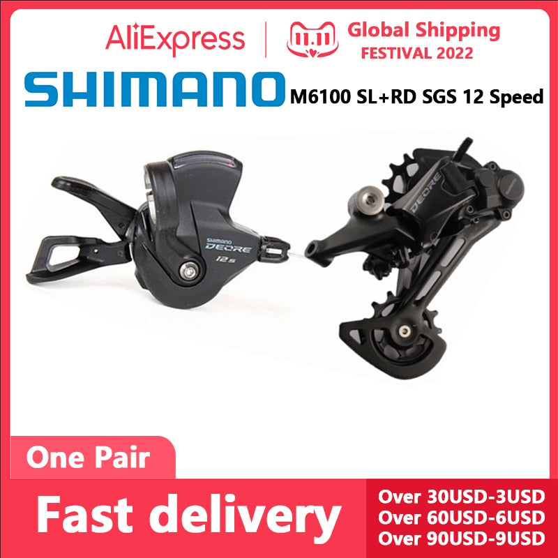 SHIMANO DEORE SLX XT XTR M6100 M7100 M8100 M9100 12s Schalthebel Schaltwerk 12S Gruppe MTB Mountainbike Gruppe