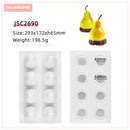 SILIKOLOVE 8 Cavity Cherry Silicone Cake Mold for Baking Pastry Form Cake Decoration Tools